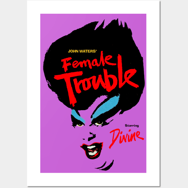 Female Trouble Divine Wall Art by Pop Fan Shop